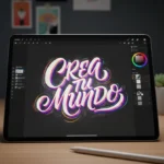 lettering abecedario